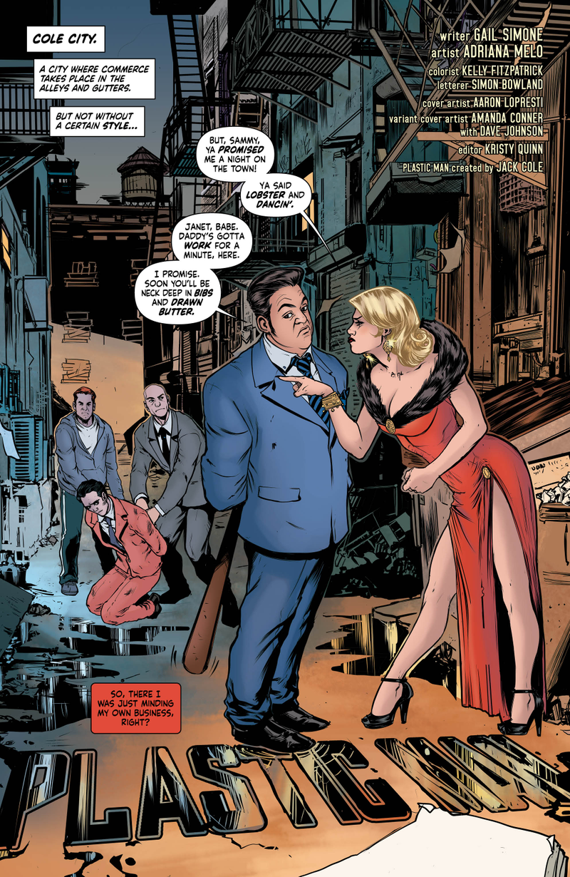 Illustration for article titled Plastic Man stretches into a new miniseries in this exclusive preview